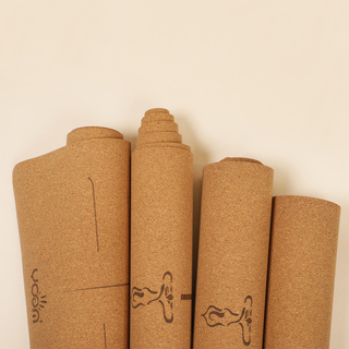 Cork Yoga Mat product image for AICO Yoga OEM and private label yoga manufacturing programs.