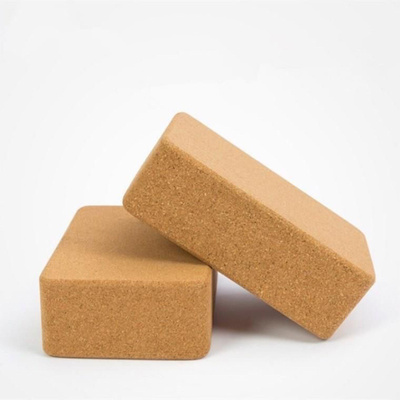 Cork Yoga Block product image for AICO Yoga OEM and private label yoga manufacturing programs.