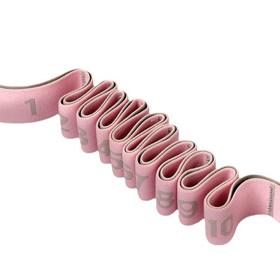 Numbered Yoga Strap product image for AICO Yoga OEM and private label yoga manufacturing programs.