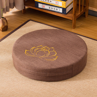 Linen Meditation Cushion product image for AICO Yoga OEM and private label yoga manufacturing programs.