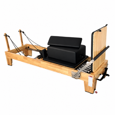 Pilates Reformer product image for AICO Yoga OEM and private label Pilates manufacturing programs.